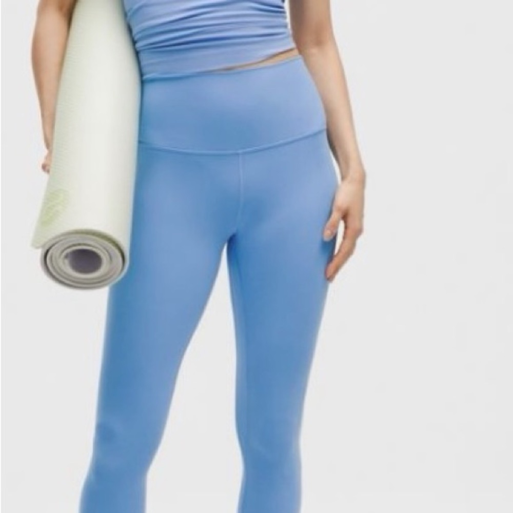 lululemon NWT athletica Sky Blue Leggings
